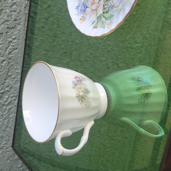 COPY ..Grandmother  fine China Tea cup and saucer - Picture 4 of 7